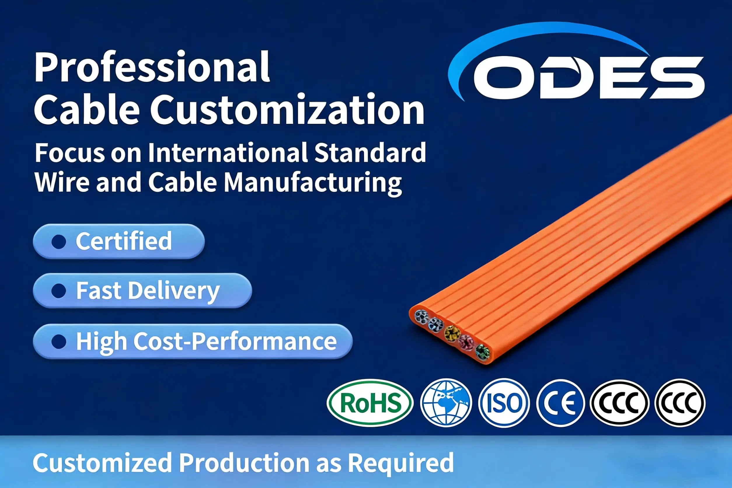 Flat Cable for Cranes and Conveyors