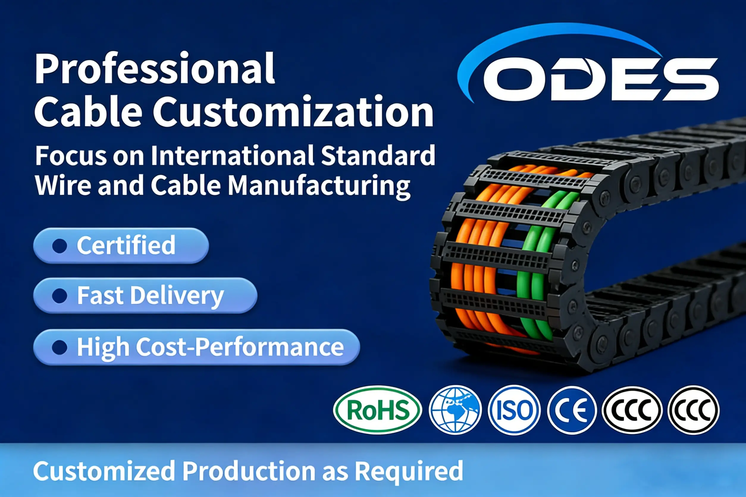 Special Cable for Drag Chains