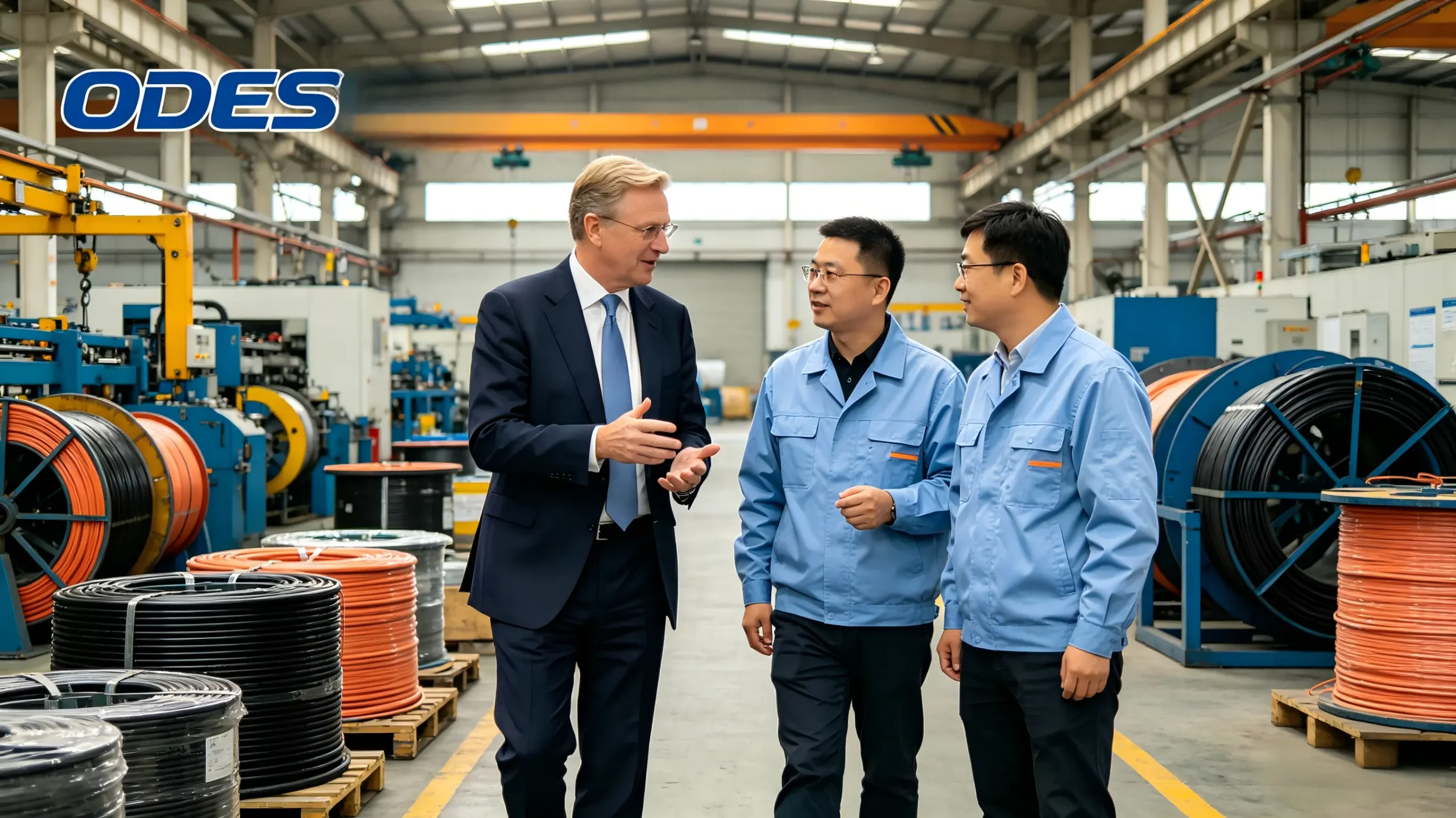 US Customers Visit ODES Wire Cables Factory, Sign New Quarterly Order On-Site